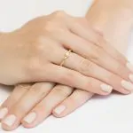 Pierścionek Zaręczynowy In Love Żółte Złoto Diament - obrazek 2